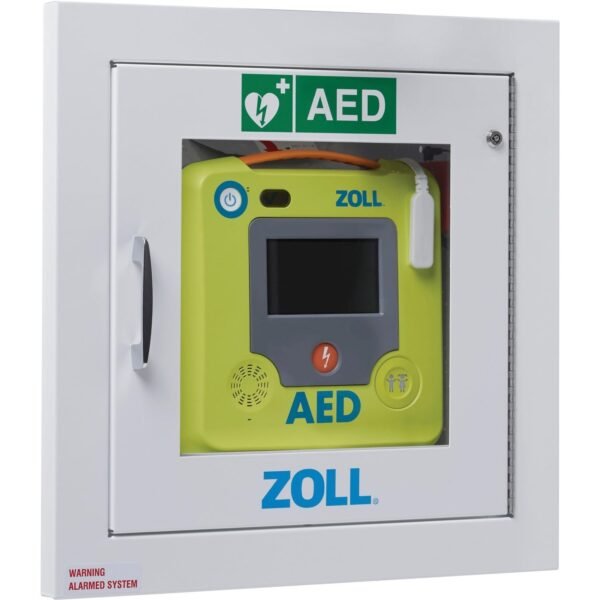 ZOLL Medical AED 3 Recessed Wall Cabinet 14" x 1.5" x 14" - Wall Mountable, Recessed - Green (8000001258)