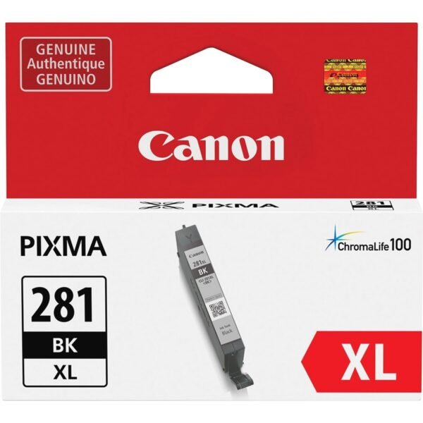 Canon CLI-281XL Original Inkjet Ink Cartridge - Black - 1 Each Inkjet - 1 Each (CLI281XLBK)