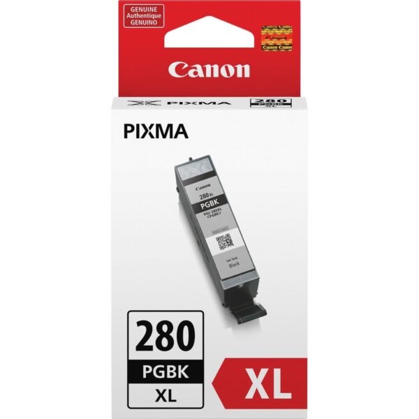 Canon PG-280 XL Original Inkjet Ink Cartridge - Black - 1 Each Inkjet - 1 Each (PGI280XLPBK)