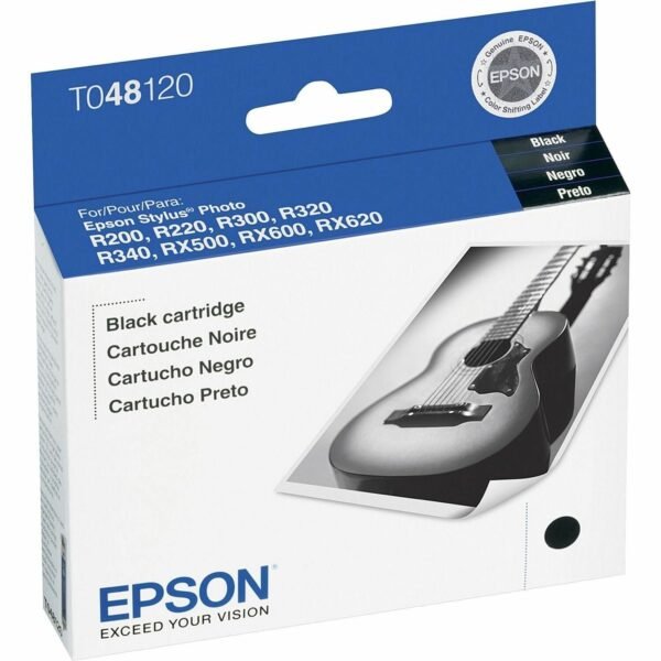 Epson 48 Original Ink Cartridge - Black 450 Pages (T048120S)