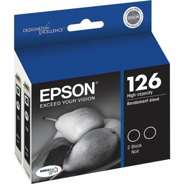 Epson DURABrite 126 Original Ink Cartridge 370 Pages (T126120D2)