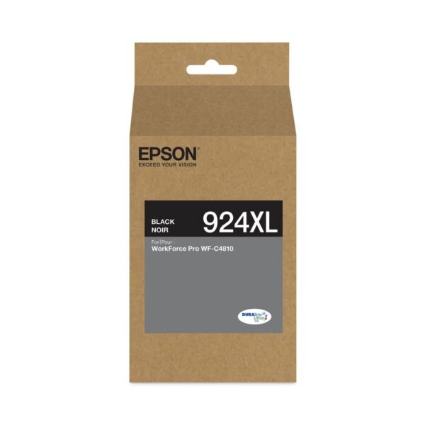 Epson DURABrite Ultra 924XL High-Yield Ink, Black (T924XL120) | OfficeCrave.com