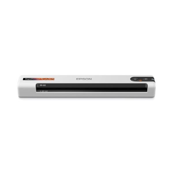 Epson RapidReceipt RR-60 Scanner, Scans Up to 8.5 x 72, 600 dpi Optical Resolution (B11B252204SE)