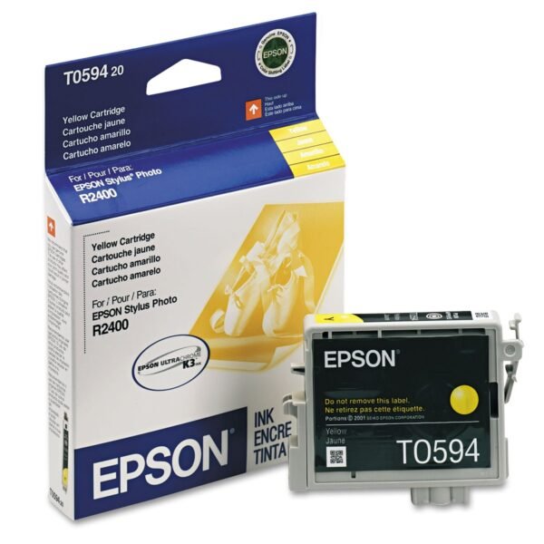 Epson T059420 (59) UltraChrome K3 Ink, 450 Page-Yield, Yellow | OfficeCrave.com