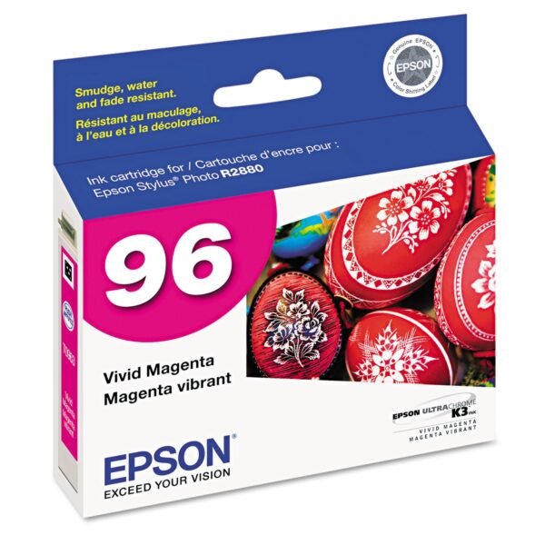 Epson T096320 (96) Ink, 430 Page-Yield, Magenta | OfficeCrave.com