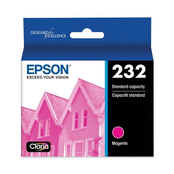 Epson T232320S (T232) Claria Ink, 165 Page-Yield, Magenta | OfficeCrave.com