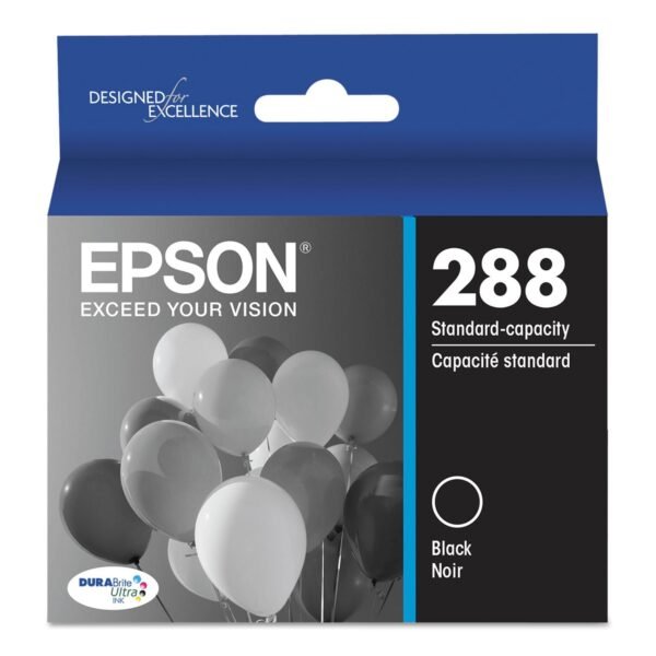 Epson T288120-S (288) DURABrite Ultra Ink, Black | OfficeCrave.com