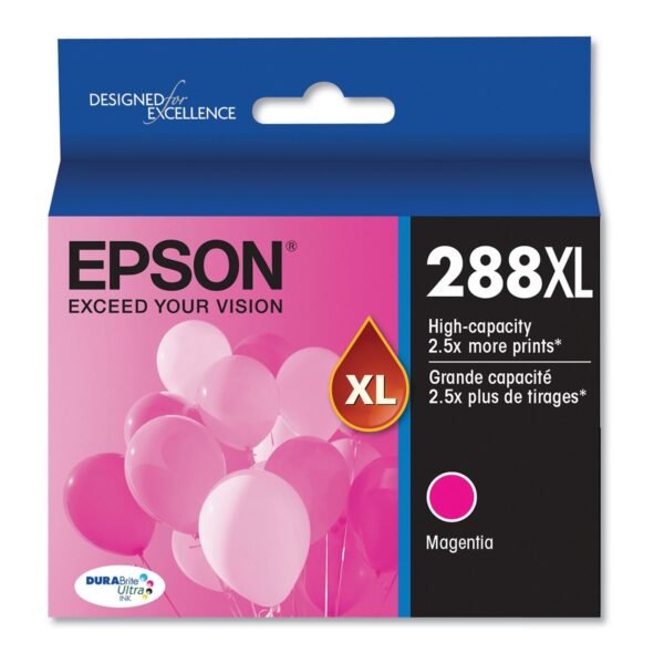 Epson T288XL320-S (T288XL) DURABrite Ultra High-Yield Ink, 450 Page-Yield, Magenta | OfficeCrave.com