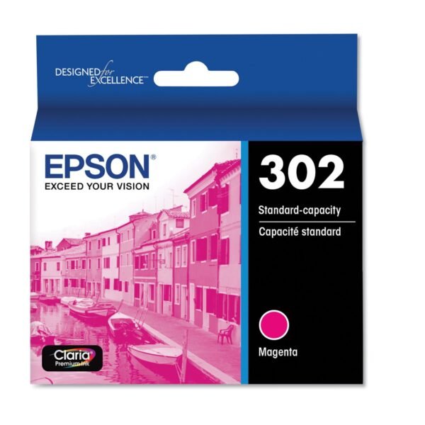 Epson T302320-S (T302) Claria Ink, Magenta | OfficeCrave.com