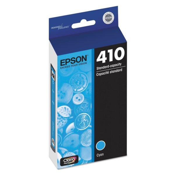 Epson T410220-S (410) Ink, Cyan | OfficeCrave.com