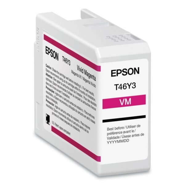 Epson T46Y300 (T46Y) UltraChrome PRO10 Ink, 50 mL, Magenta | OfficeCrave.com
