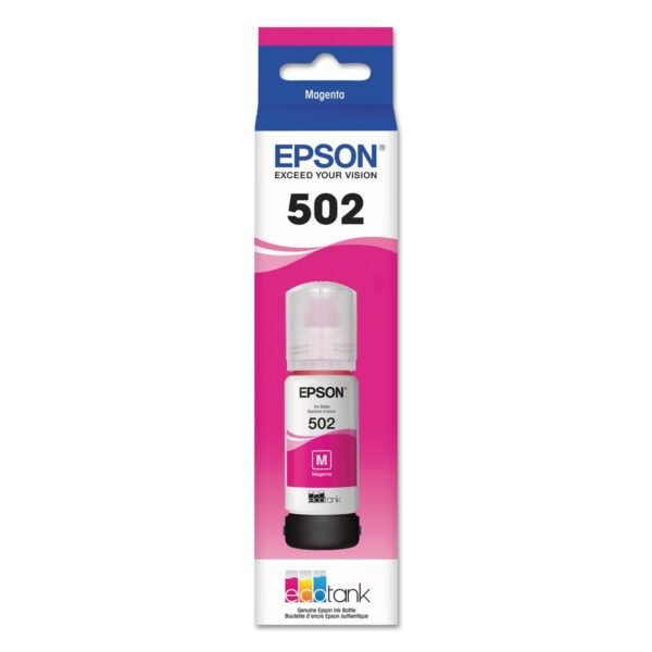 Epson T502320-S (502) Ink, 6,000 Page-Yield, Magenta | OfficeCrave.com