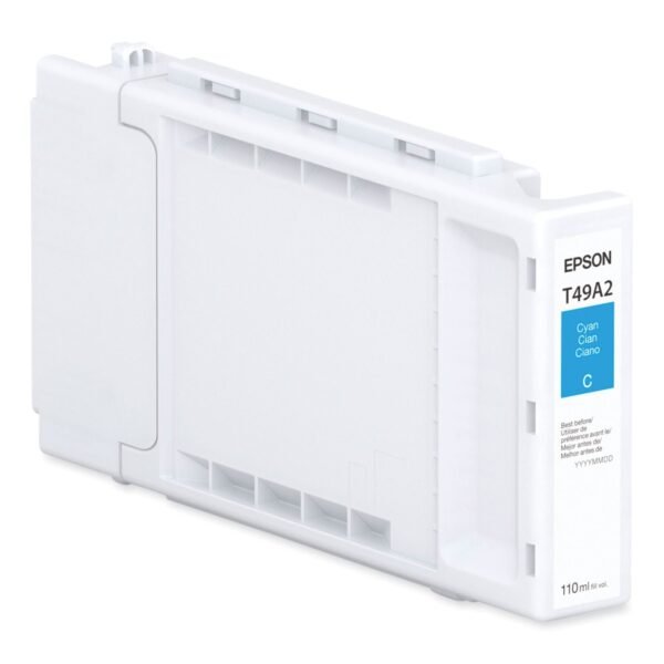 Epson T51A220 (T51A) UltraChrome XD3 High Capacity Ink, 110 mL, Cyan | OfficeCrave.com