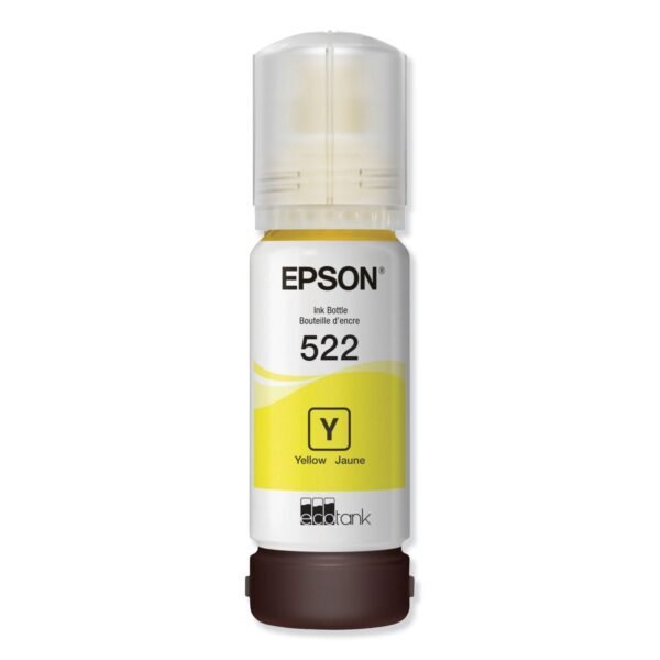 Epson T522420-S (T522) Ultra High-Capacity Ink, Yellow | OfficeCrave.com