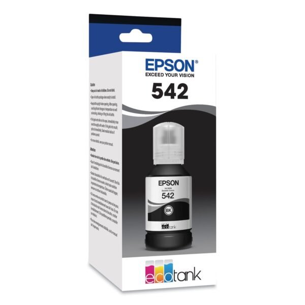 Epson T542120-S (T542) DURABrite EcoFit Ultra High-Capacity Ink, 7,500 Page-Yield, Black | OfficeCrave.com