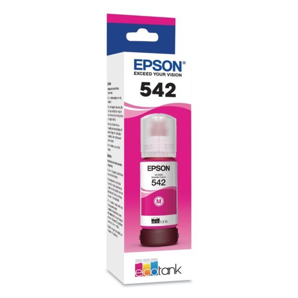 Epson T542320-S (T542) DURABrite EcoFit Ultra High-Capacity Ink, 6,000 Page-Yield, Magenta | OfficeCrave.com