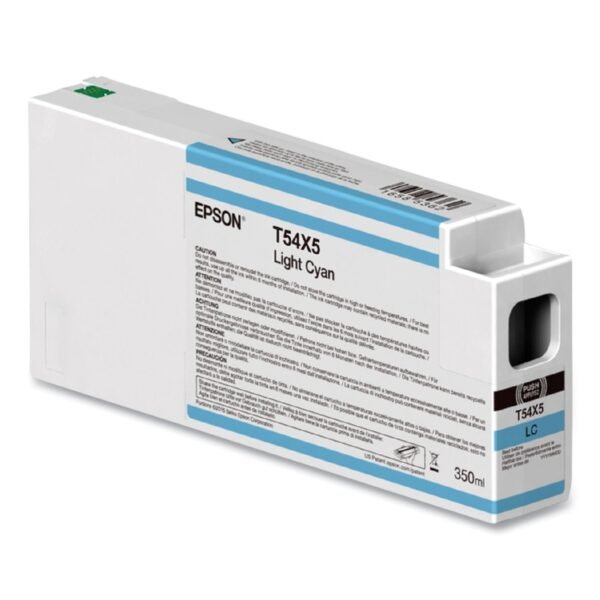 Epson T54X500 (T54X) UltraChrome HD Ink, 350 mL, Light Cyan | OfficeCrave.com
