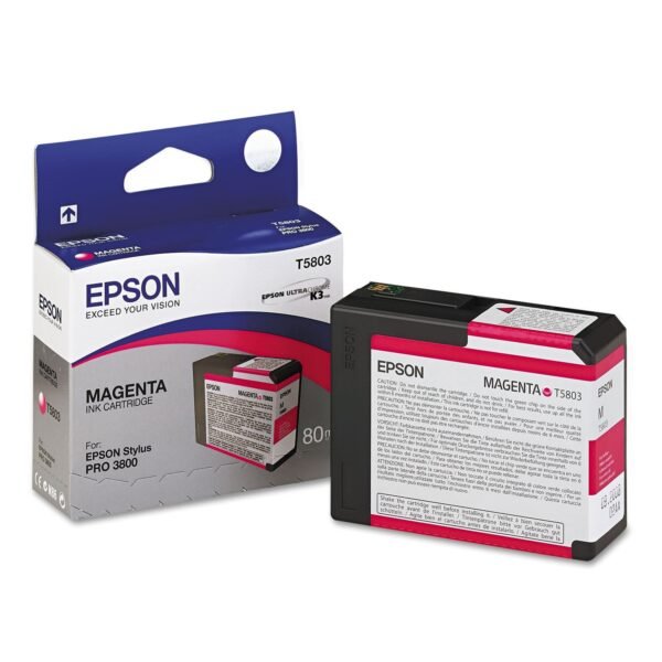 Epson T580300 UltraChrome K3 Ink, Magenta