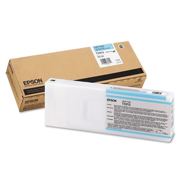 Epson T591500 (59) UltraChrome K3 Ink, Light Cyan | OfficeCrave.com