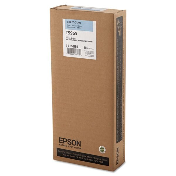 Epson T596500 UltraChrome HDR Ink, Light Cyan | OfficeCrave.com