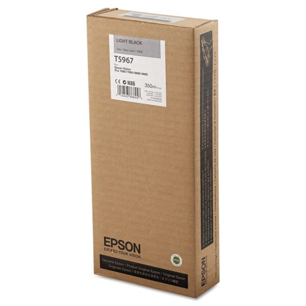 Epson T596700 UltraChrome HDR Ink, Light Black | OfficeCrave.com