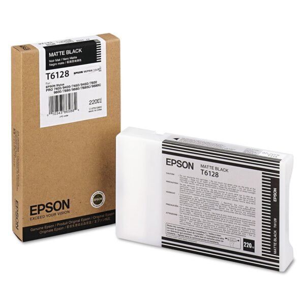 Epson T612800 (61) Ink, Matte Black | OfficeCrave.com