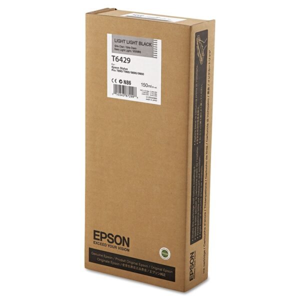 Epson T642900 UltraChrome HDR Ink, Light Light Black | OfficeCrave.com
