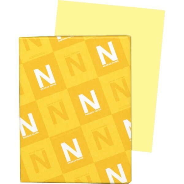 Exact Vellum Bristol Paper - Yellow 92 Brightness - Letter - 8 1/2" x 11" - 67 lb Basis Weight - Quick Drying, Durable, Acid-free, Heavyweight - Yellow - 250 / Pack (82331)