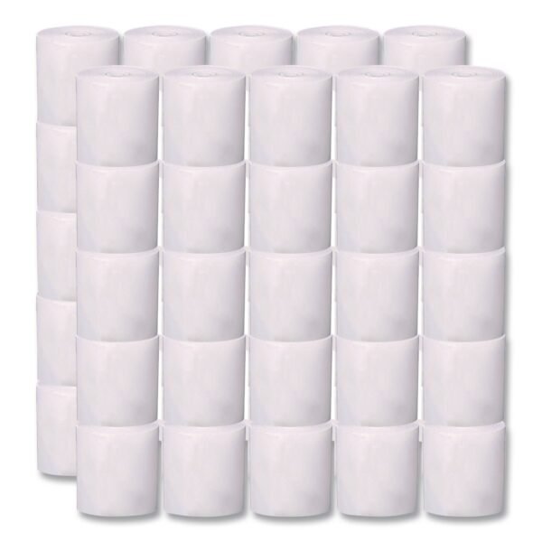 ICONEX BPA-Free Thermal POS Rolls, 0.5" Core, 3.13" x 119 ft, White, 50/Carton (05210CT)