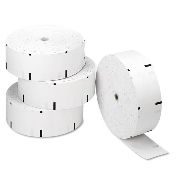 ICONEX Direct Thermal Printing Paper Rolls, 0.69" Core, 3.13" x 1,960 ft, White, 4/Carton (90930002)