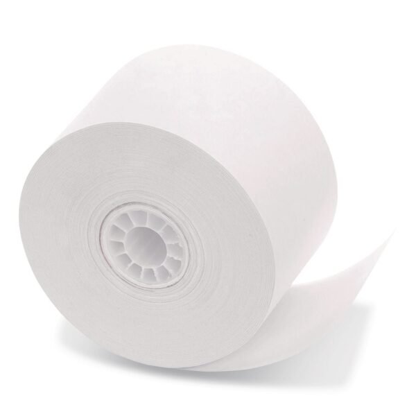 ICONEX Impact Bond Paper Rolls, 1.75" x 150 ft, White, 10/Pack (18990)