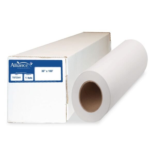 IMPRESO Professional Photo Paper Roll, 8 mil, 36" x 100 ft, Glossy White (TST2341)
