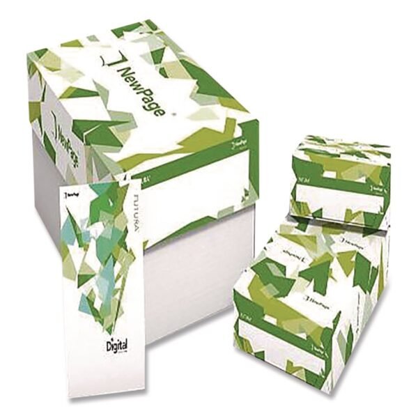 Sterling Premium Futura New Page Digital Cover Paper, 96 Bright, 80 lb Bond Weight, 8.5 x 11, White, 1,500/Carton (389584V)