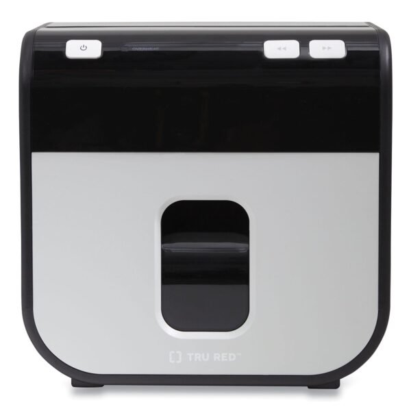 TRU RED Mailmate TR-NMC12M9A Micro-Cut Shredder, 12 Manual Sheet Capacity (24311723)
