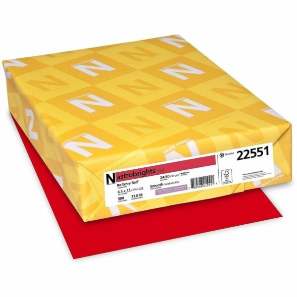 Wausau Paper Astrobrights 24 lb Colored Paper (22551CT)
